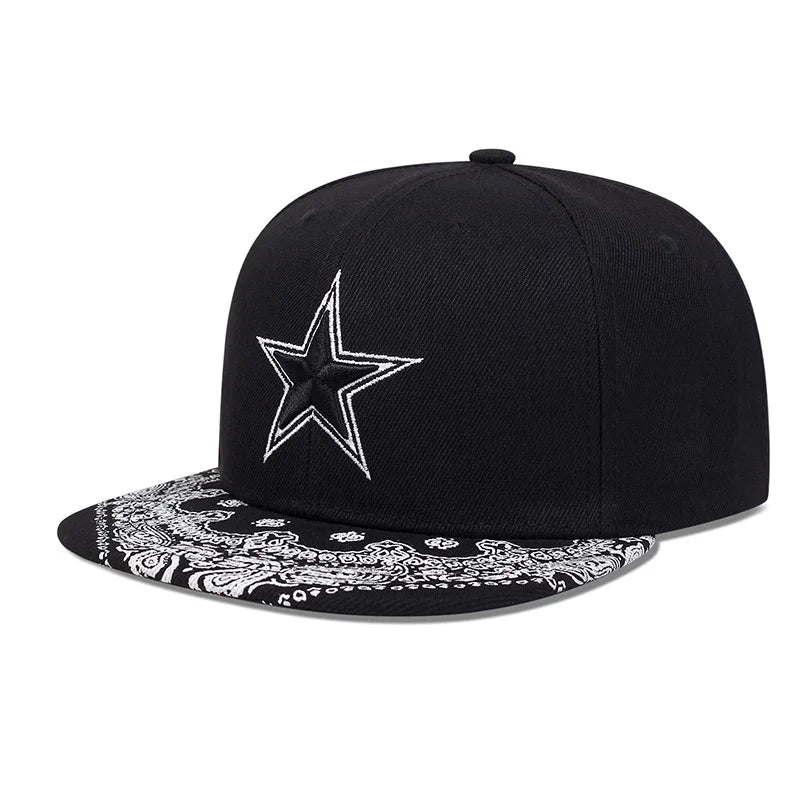 New Hot Sales Embroidered Baseball Hat Men Women Cotton Flat Edge Sunshade Outdoor HipHop Trucker Hat Snapback Dad Hat Gorras
