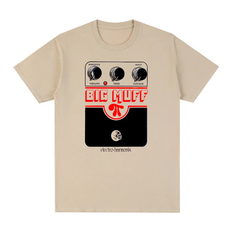 Big muff T-shirt guitar pedal effect shoegaze Cotton Men T shirt New TEE TSHIRT Womens Tops