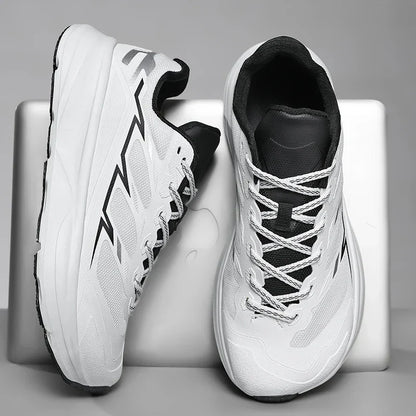 Wide Toe Men Running Sneakers Minimalist Barefoot Shoes Lightweight Breathable Zero Soles Outdoor Man Casual Walking Sport Shoes