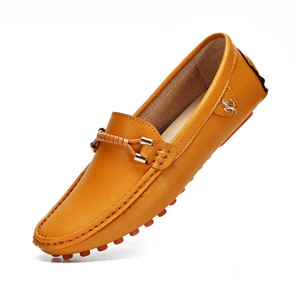 White Loafers for Men Size 48 Slip on Shoes Driving Flats Casual Moccasins for Men Comfy Male Loafers