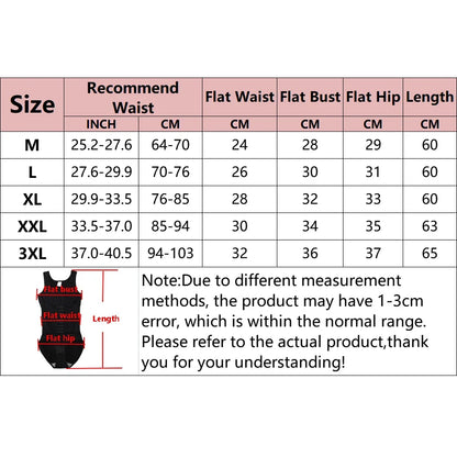 Women Bodysuit Shapewear with Hooks Belts Tummy Control Fajas Body Shaper Waist Trainer Belly Slimming Cincher Corset Tops