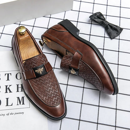 Fashion Size 6~13 Mens Dress Casual Leather Designer Wedding Mules Luxury Business Italian Slippers Loafers Oxford Shoes for Men