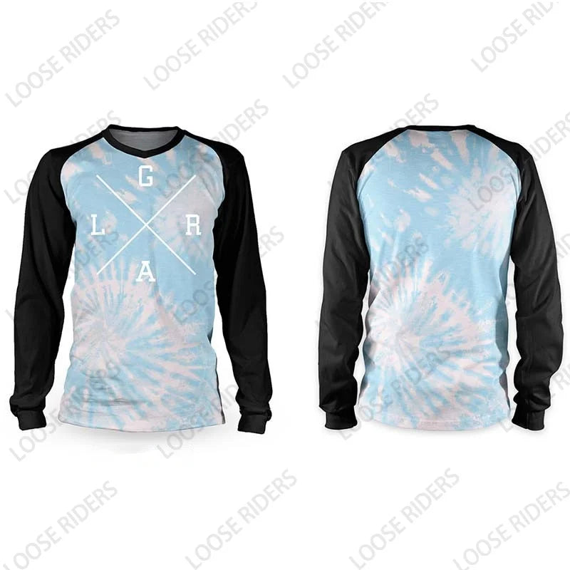 Mountain Bike Loose Rider Jersey Men's MTB Jersey Road Racing Bike Riding Shirt DH Motorcycle Clothing