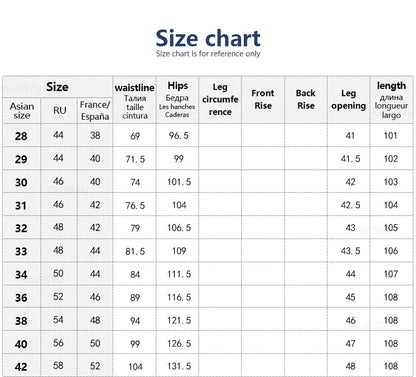 Spring Autumn High Quality Soft Lyocell Fabric Jeans Men Loose Wide Leg Pants Elastic Waist Casual Trousers Plus Size 28-40