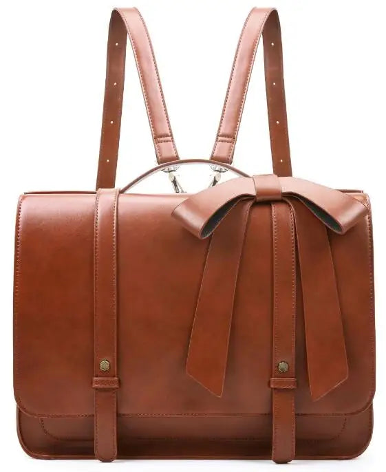 Bags for Women Courier bags PU Leather 14'' Laptop Bag Satchel female Shoulder Bag for College Travel square bag