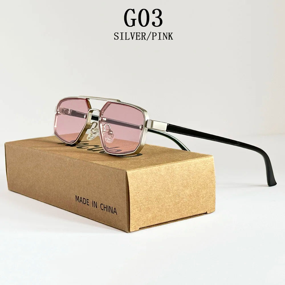 2025 Steampunk Sunglass Men Vintage Luxury Retro Punk Sunglasses Women Trendy Fashion Glasses Gafas De Sol Hombre Zonnebril Sun