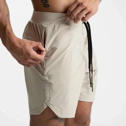 Mens Workout Fitness Shorts Camo Thin Style Breathable Jogger Gym Bodybuilding Quick Dry Running Shorts Zipper Phone Pockets