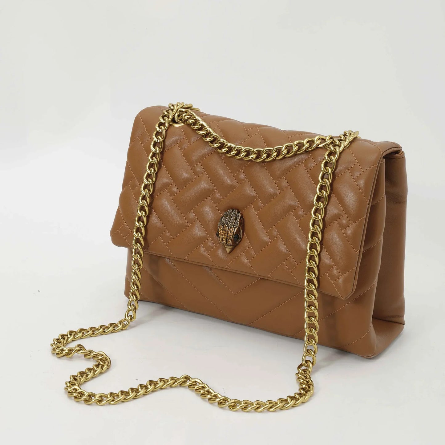 2026 New Women's Bag, Textured Rhombus Embroidery Chain, Versatile Single Shoulder Hot Selling Crossbody