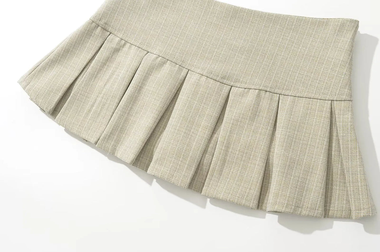 American Retro Pleated Mini Skirt Women Sexy Low Waist Summer Skirts Cool Girl Y2K saia