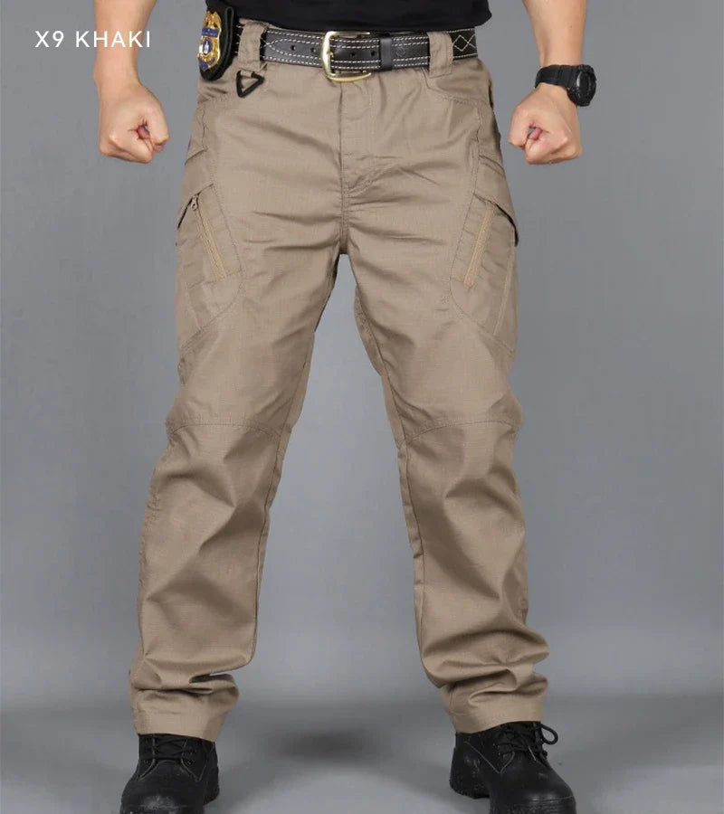 Men's Cargo Pants Multi Pocket Tactical Men Pants Casual Military Army Combat Trousers Waterproof Hiking Pants Plus Size 6Xl