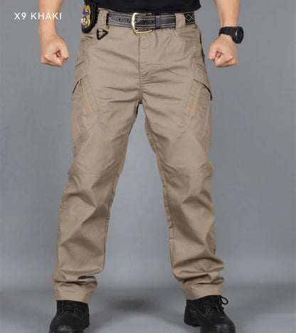 Men's Cargo Pants Multi Pocket Tactical Men Pants Casual Military Army Combat Trousers Waterproof Hiking Pants Plus Size 6Xl