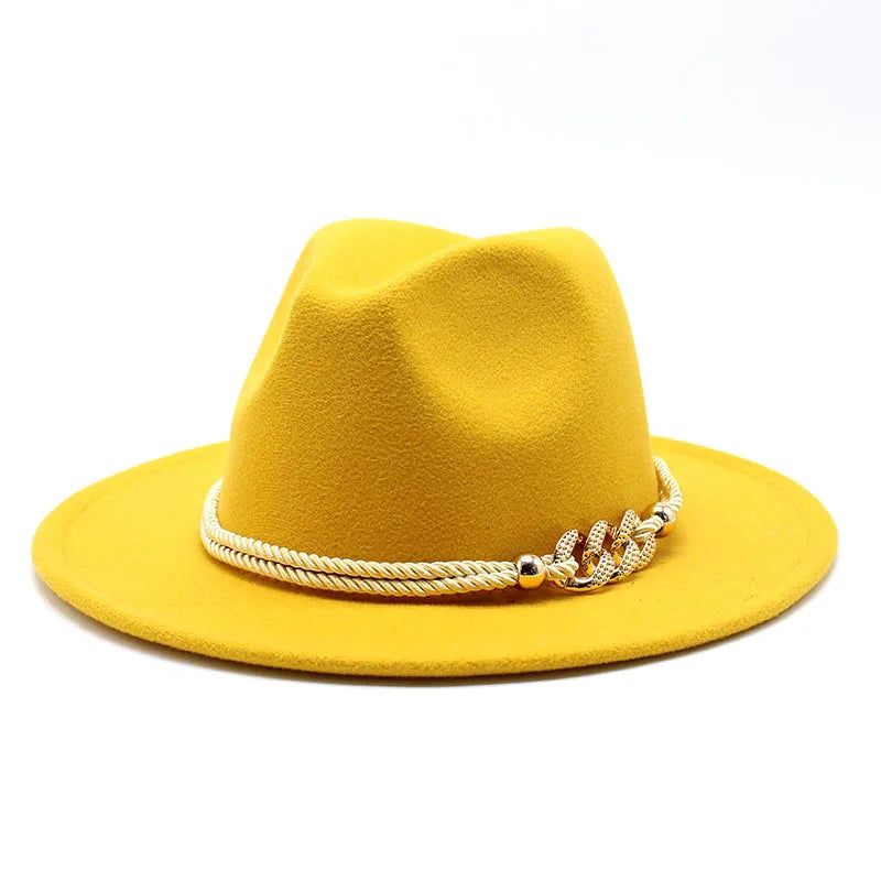 Fascinator White Fedora Hats For Women 59-61CM Big Size Men Party Church Wedding Cap Panama Felt Jazz Hats Gorras