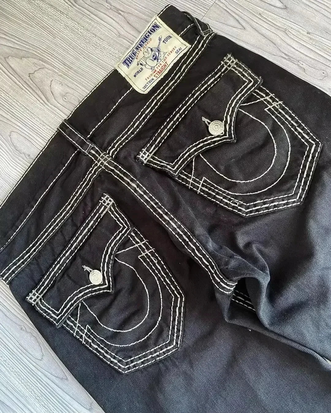 Southpole Baggy Jeans Mens Hip-Hop Multiple Pockets Overalls Retro Embroidery Harajuku Street Wear Oversized Printed Denim Pants