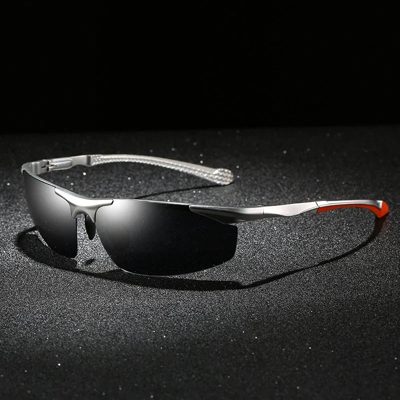 Retro Aluminum Magnesium Polarized Sunglasses Men New Sport Driving Sun Glasses Male Eyewear Accessories For Men