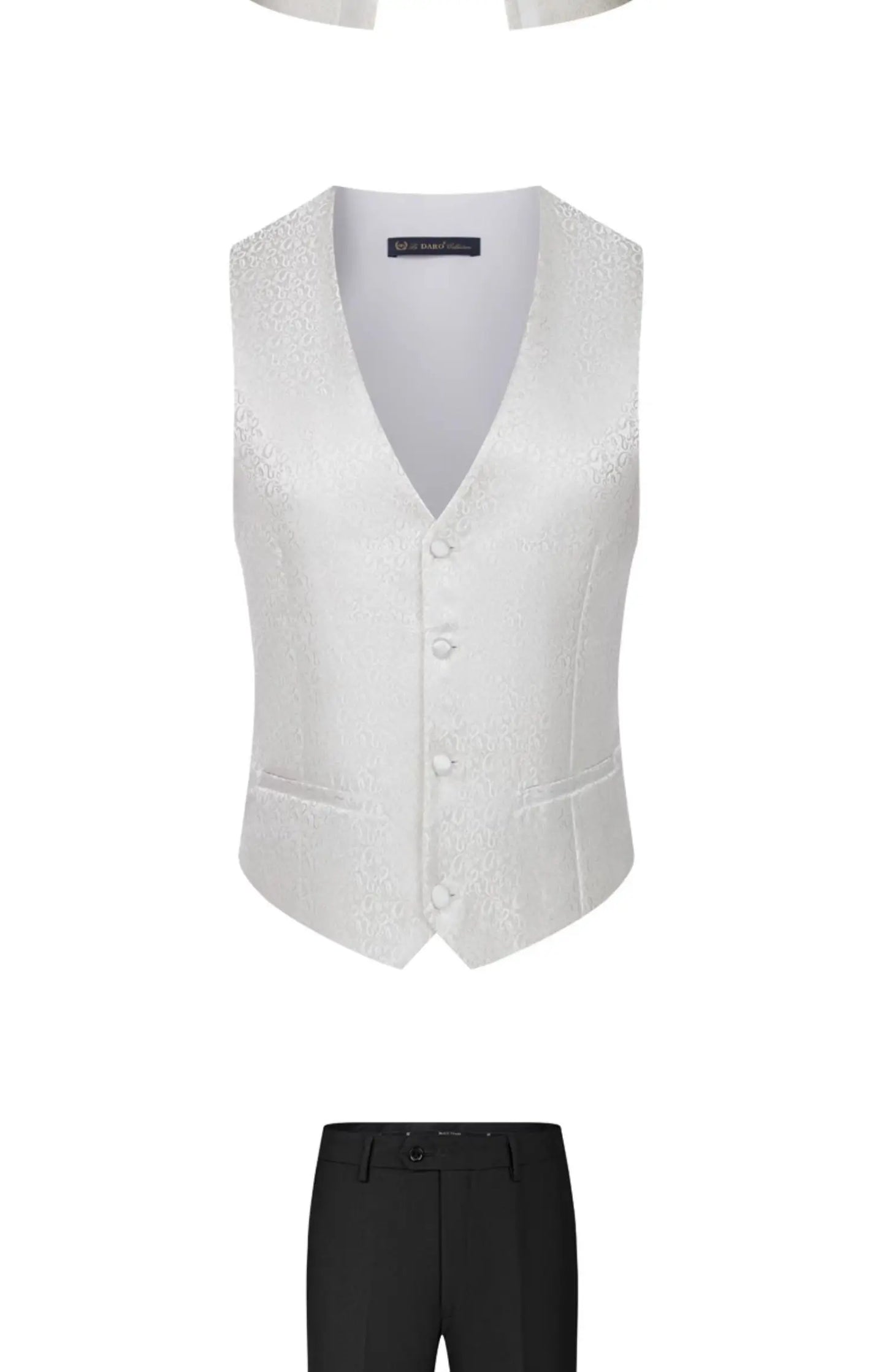 2025 New Wedding Host Performance Men's Suit Dress Three-piece Botanical Floral Pattern  Blazer  for Men with Pants and Vest
