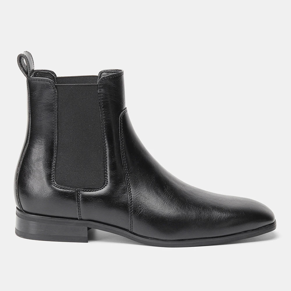Men Boots Casual 2026 Fashion Brand Comfortable Boots Leather Chelsea boots