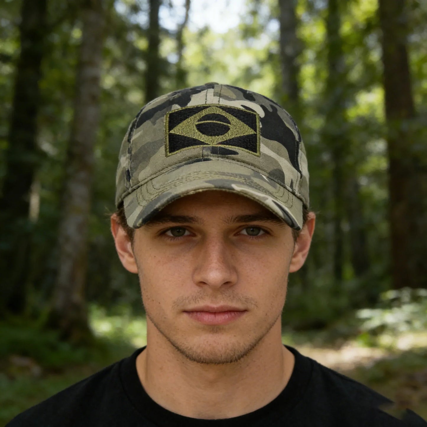 Camouflage Baseball Cap Adjustable Military Style Sun Hat Breathable Outdoor Casual Headwear for Daily Travel Fishing SportsWear
