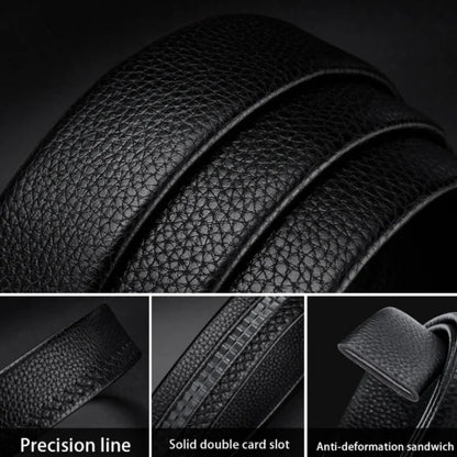 Men's Luxury Designer Belt - Automatic Alloy Buckle with 3.5cm Genuine Leather Belt for Business Suits Casual Belt Men