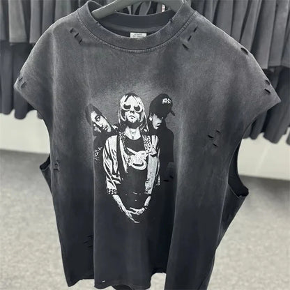 Death Angel SAINT Vintage T-Shirts Best Quality Washed T Shirt Tee Tops