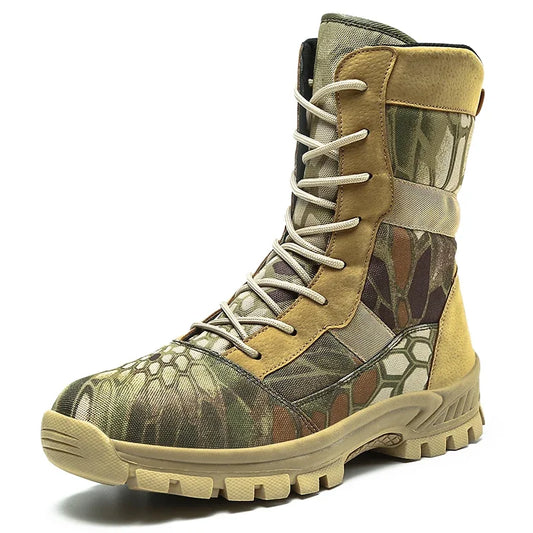 Men Tactical Boots Waterproof Hiking Shoes Brand Ankle Plus Climbing Shoes Size Boot Free Shipping Outdoor Casual