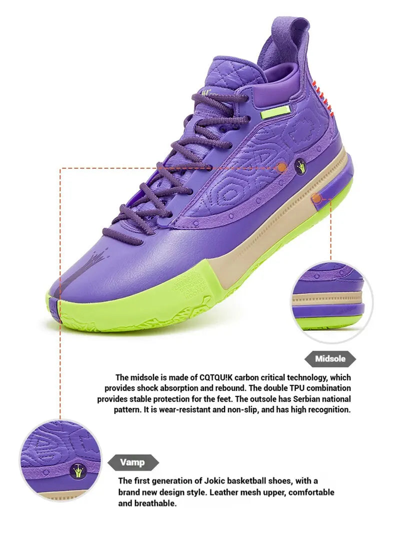 Joker 1 Men Basketball Shoes Jokic Professional  Protect Actual Training Shock-Absorbing Male Sneakers 572511103