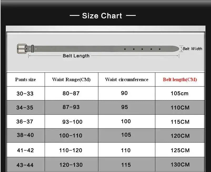 3.0CM Ladies Pure Cowhide High Quality Genuine Leather Belts for Women Needle Buckle Jeans Cowboy Waist Belt Luxury Designer