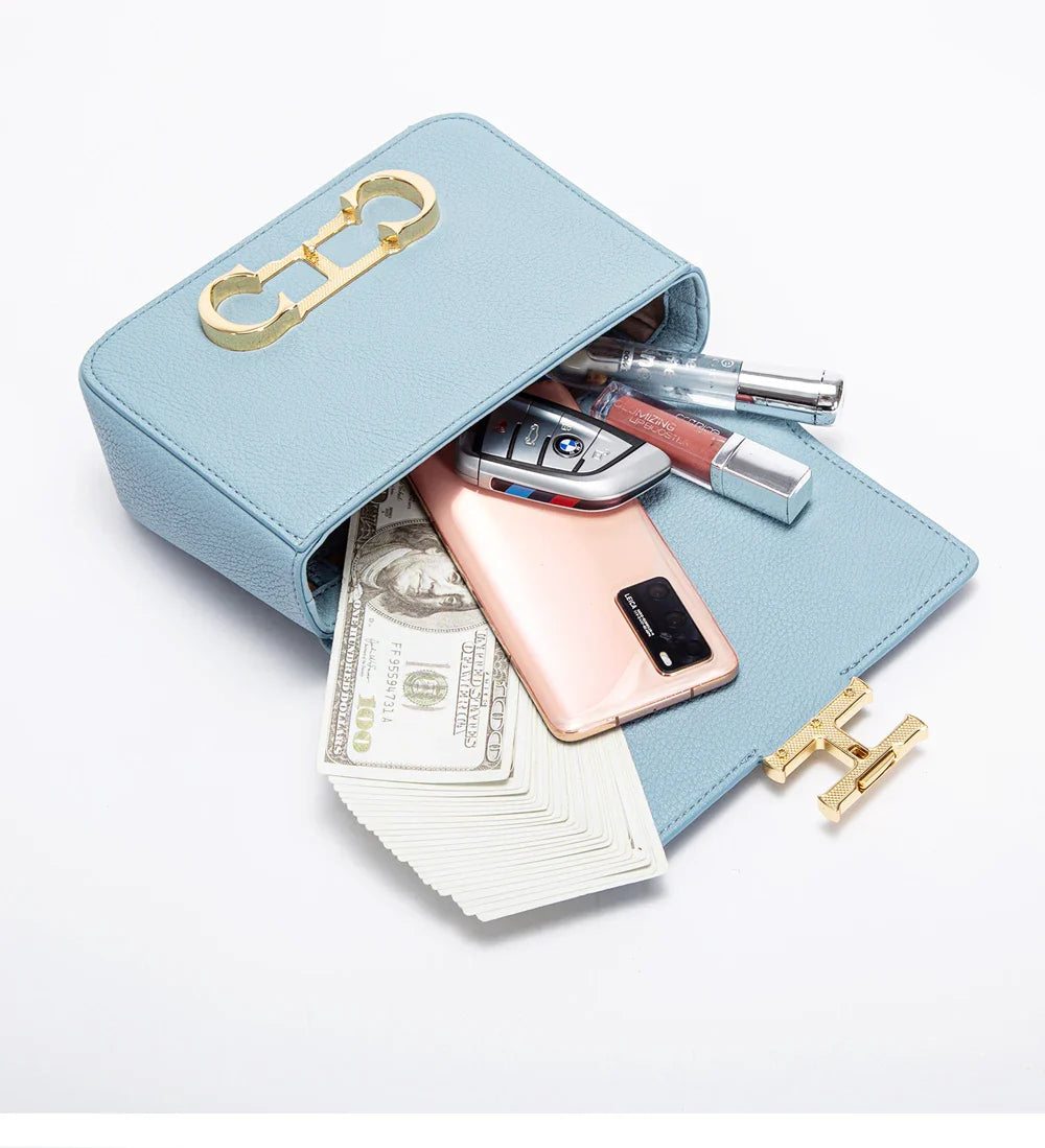 Solid Color Minimalist Fashionable Versatile Women's Crossbody Bag Classic Style Exquisite Elegant Women's Shoulder Bag