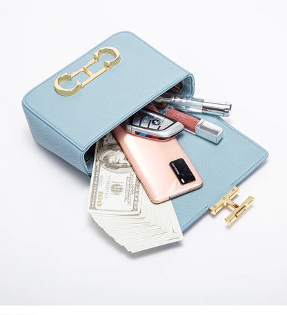 Solid Color Minimalist Fashionable Versatile Women's Crossbody Bag Classic Style Exquisite Elegant Women's Shoulder Bag
