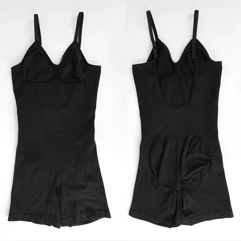 Low Back New Bodysuit Shapewear Women Mesh Butt Lifter Smooth Body Shaper Backless Slimming Contour Flat Belly Corset