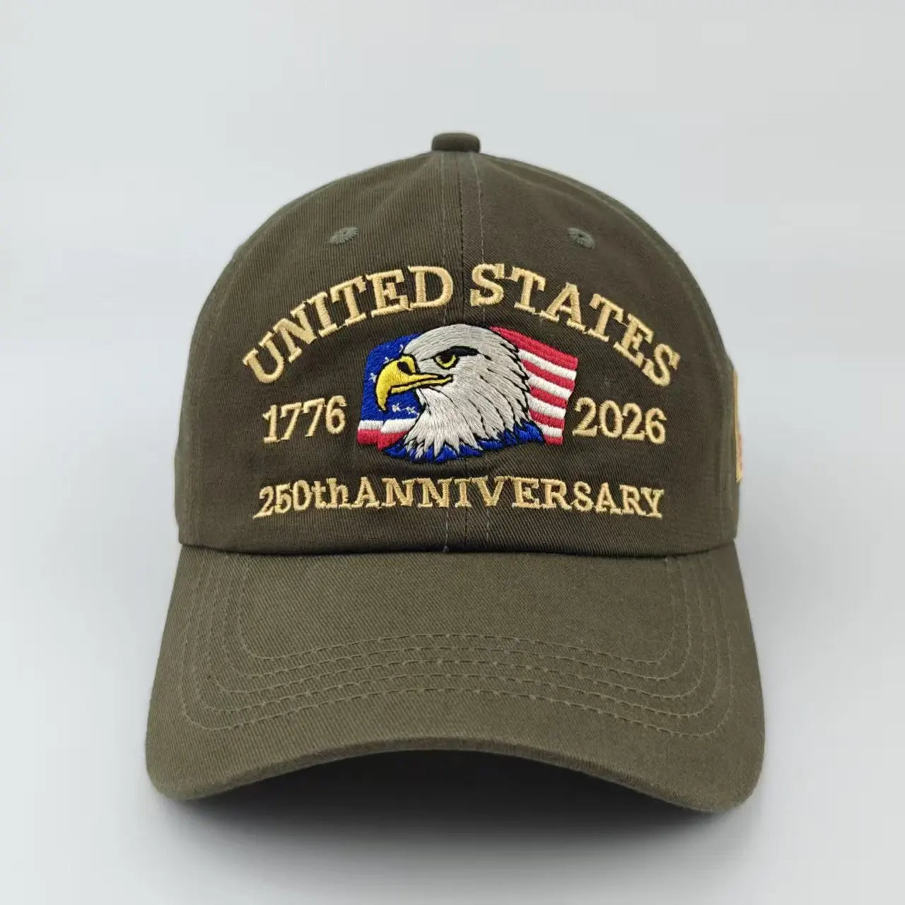 US 250th Anniversary Cap Adjustable Retro Washed Patriotic Cap US 250th Anniversary Tribute Hat Trucker Hat for Men & Women