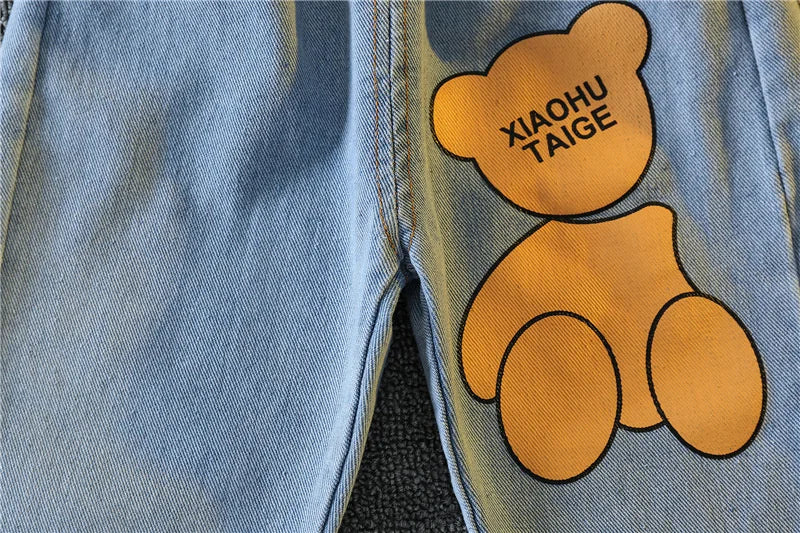 New Spring Autumn Baby Girl Clothes Children Boys Fashion Cartoon T-Shirt Pants 2Pcs/Sets Toddler Sports Costume Kids Tracksuits