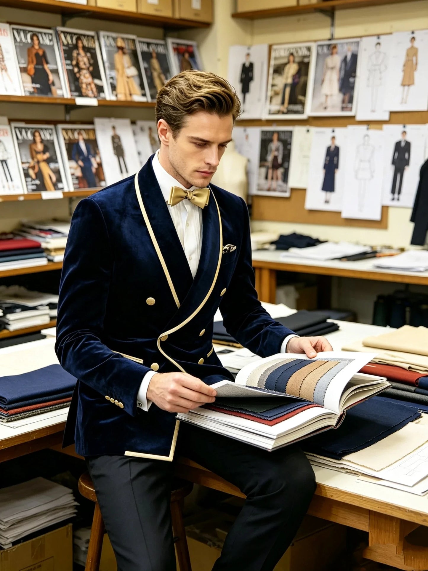 Slim Fit Velvet Men's Double Breasted Wedding Blazer Shawl Lapel Suit Jacket for Party Prom Business One Coat Outwear Outfits