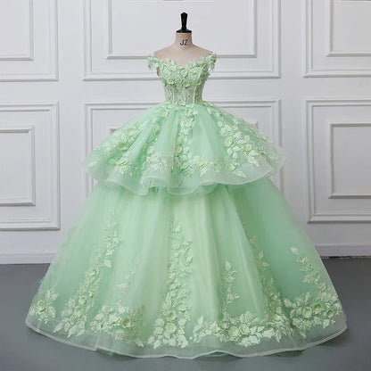 2 In 1 Party Dresses 15 Quinceanera Dresses Ball Gown Sweet 15 Year Old Dress Detachable Skirt Customized Dress For Quinceanera