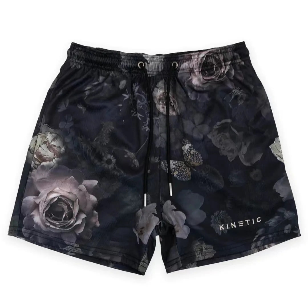 Summer Trend Motorcycle Shorts Mens Quick Dry Clothing Casual Short Pants Gym Fitness Sports Mesh Basketball Sweatpants