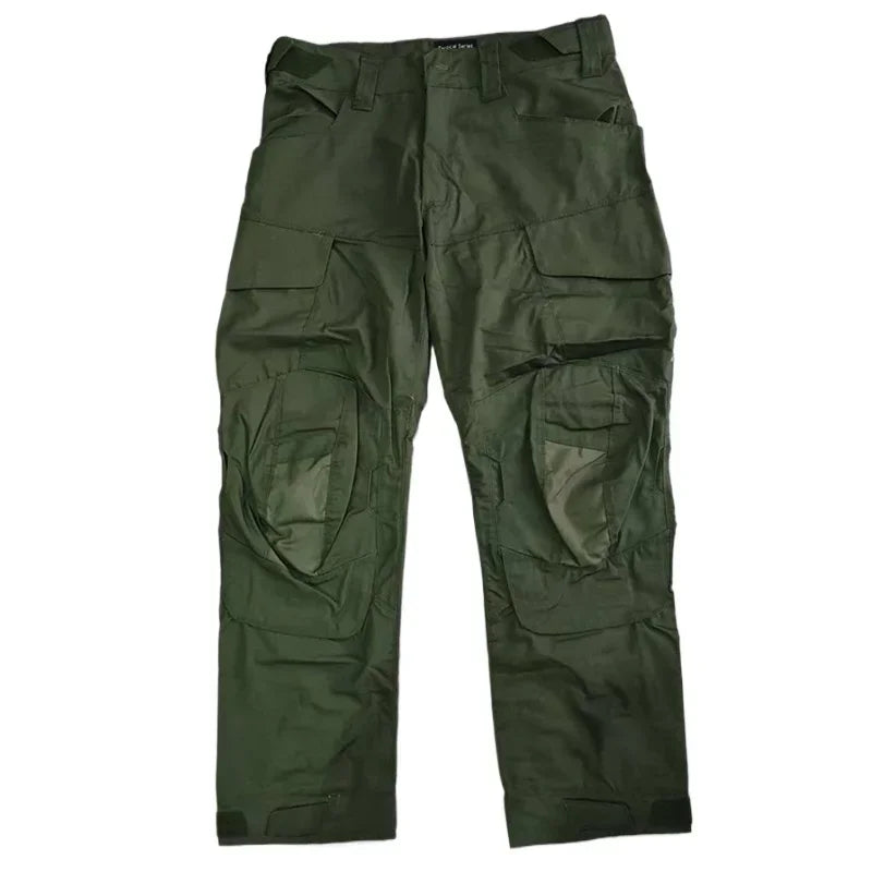 New Men Assault Scratch-resistant Wearproof Outdoor Training Pants Overalls Hiking Pants Camouflage Tactical Trousers