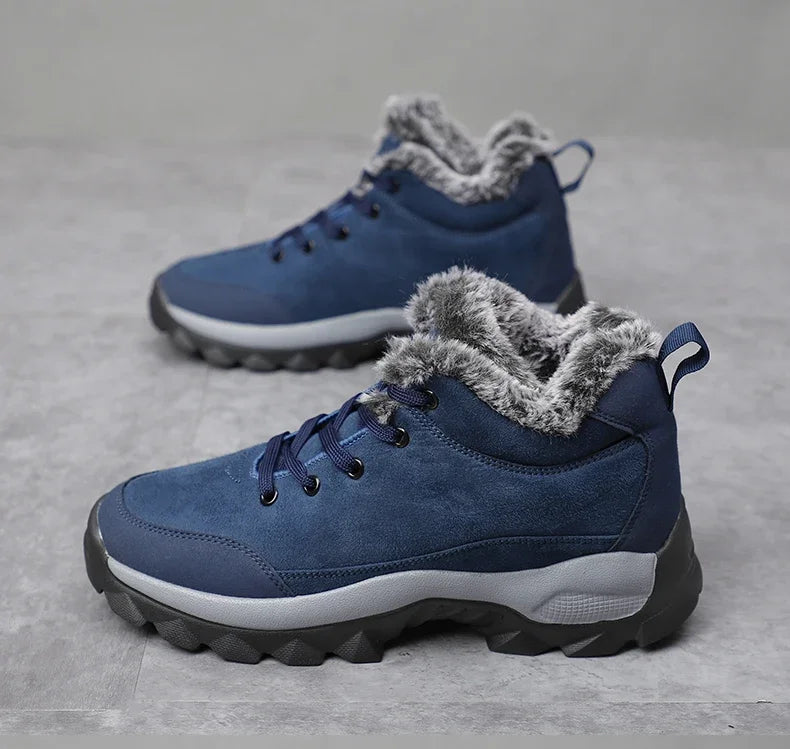 Men Sneakers Man Hiking Shoes Outdoor Mountain Boots Climbing Shoes Zapatos De Hombre Winter Boots Tennis Black Sneakes