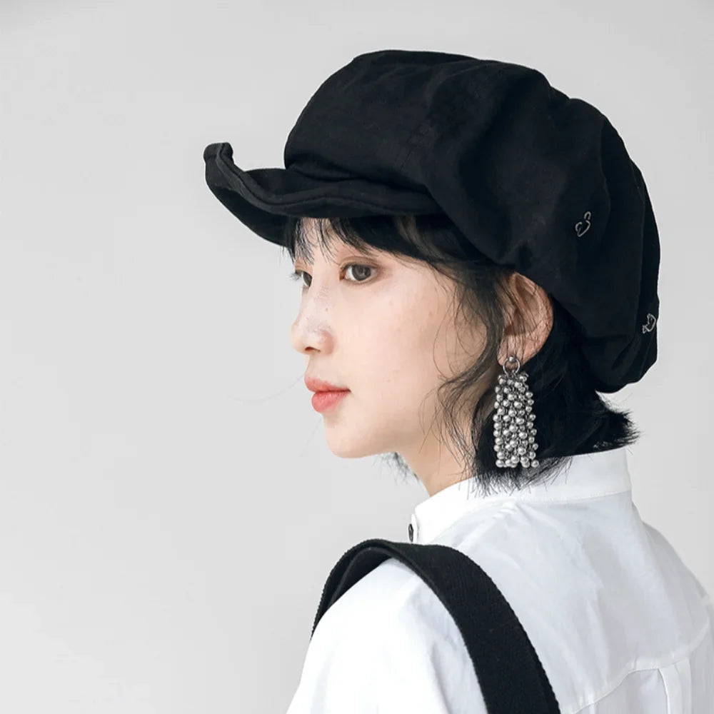 Retro Newsboy Caps Men Octagonal Hats British Painters Hats Autumn Winter Berets Herringbone Flat Caps Hip Hop Berets Gorras