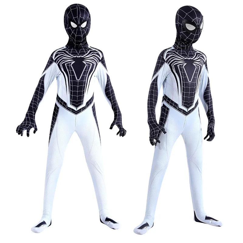 Negative Zone Spiderboy Costume Child Superhero Cosplay Jumpsuit Adult Kids Zentai Halloween Super Hero Cosplay Suit