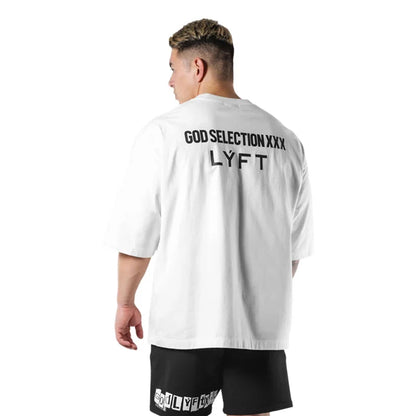 Joint Men Sports T Shirt Oversize Cotton Summer Tee Training Running Shirts Man Streetwear Short Sleeve Mens T-shirt