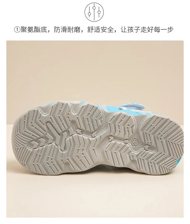 New Girls Sandals Children Water Shoes Cute Outdoor Non-slip Kids Sports Shoes Girls Boy Sandals Sneaker 4 To 12 Years