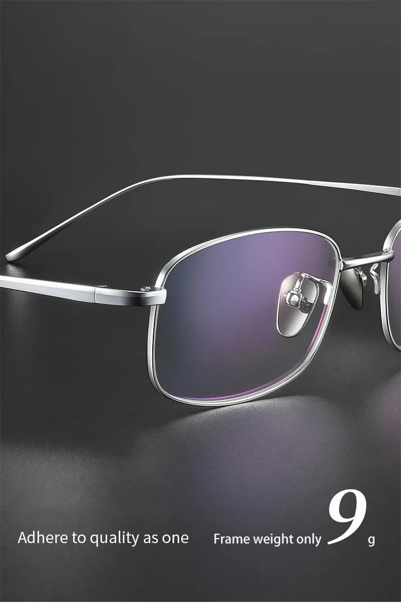 Ultra-light Women's Small Frame Geometric Design Men's Anti-blue Light Glasses Can Be Customized Prescription 8027