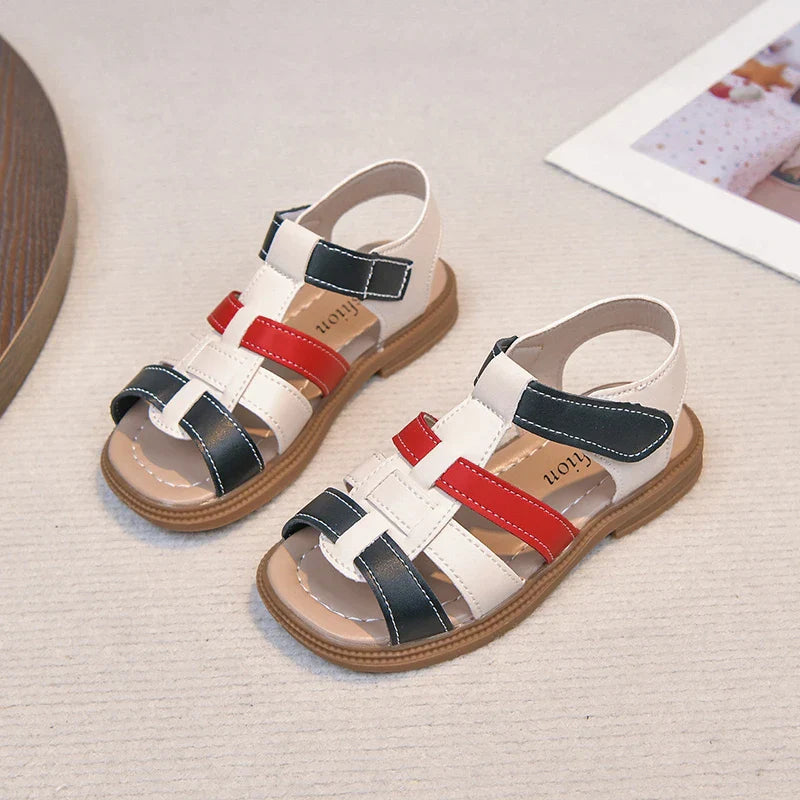 2026 Summer New Kids Sandals for Boys Girls Unisex Fashion Open Toes Candy Colors Children Beach Shoes Anti-skid Breathable Hot