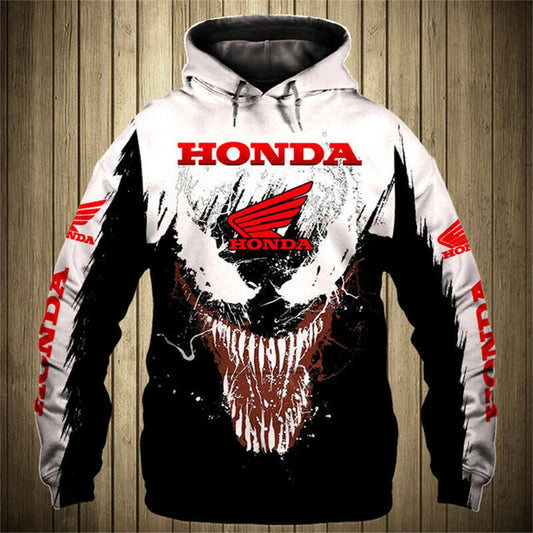 Sudadera con capucha Honda para hombre, sudadera con estampado 3D para motocicleta, moda para deportes al aire libre,