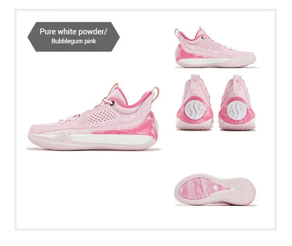 Zen VII Basketball Shoes Breathable Non-Slip Lightweight Wrapped Stable Cushioning Combat Grip Sneakers 572531101
