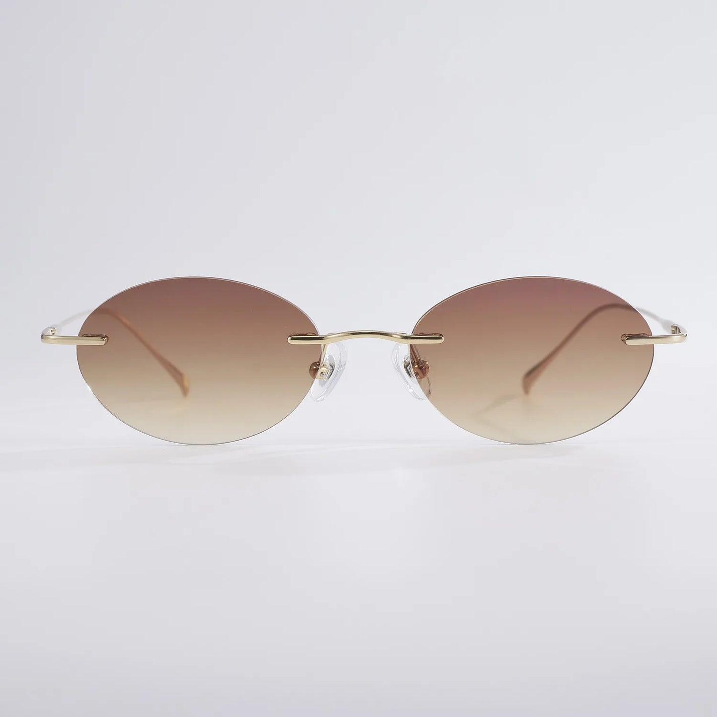 Fashion Frameless Women Polarized Sunglasses Travel Photography Sunglass Pure Titanium Frame Men Punk Sun Glasses Shades UV400
