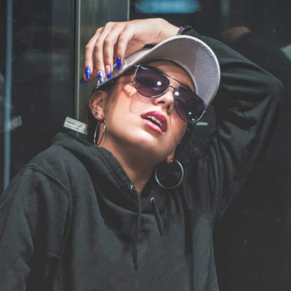 Trend Pilot Sunglasses Women's Fashion Double Bridge Metal UV400 Gradient Sunglasses Women's  Outdoor Sunglasses