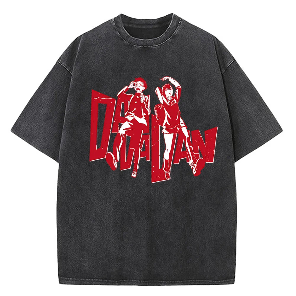 Dandadan Okarun T-shirt Men Japanese Anime T Shirt Cartoon High Quality Cotton EU Size Tshirt Aesthetic Fashion Tee Male