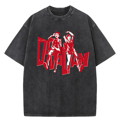 Dandadan Okarun T-shirt Men Japanese Anime T Shirt Cartoon High Quality Cotton EU Size Tshirt Aesthetic Fashion Tee Male