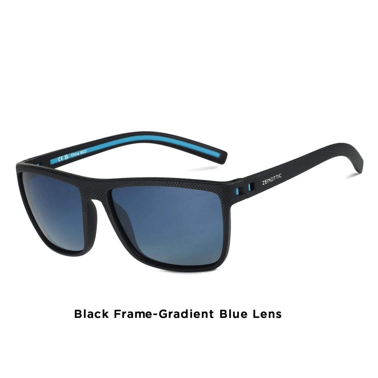 Retro Polarized Sunglasses for Men Lightweight TR90 Frame UV400 Protection Square Sun Glasses Night Vision Goggles