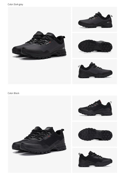 Men Hiking Shoes New Outdoor Climbing Waterproof Non-slip Wear-resistant Sneakers Male Casual Lace-Up Walking Shoes ﻿
